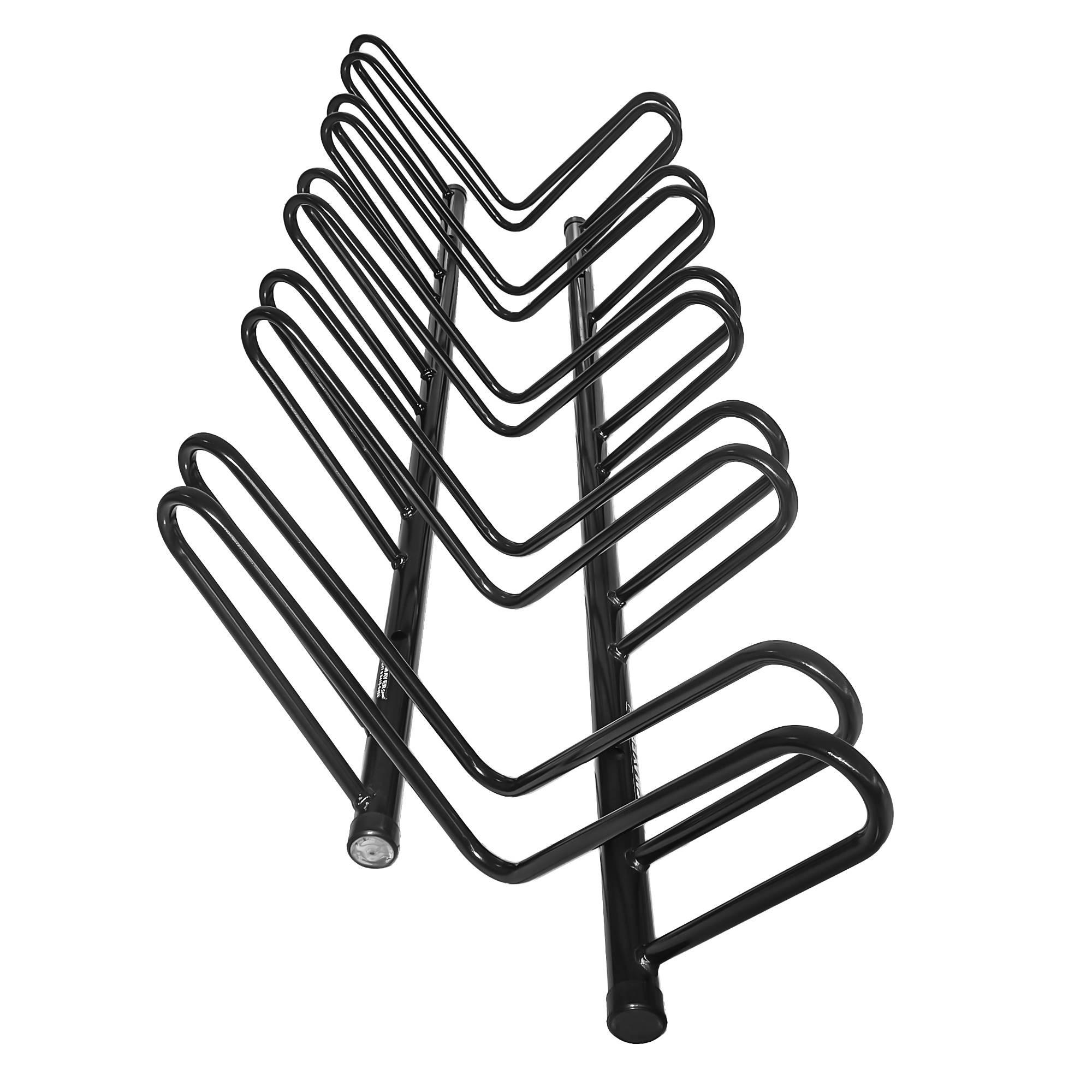 Bicicletário de Chão 5 Vagas Diagonal Direito Galvanizado