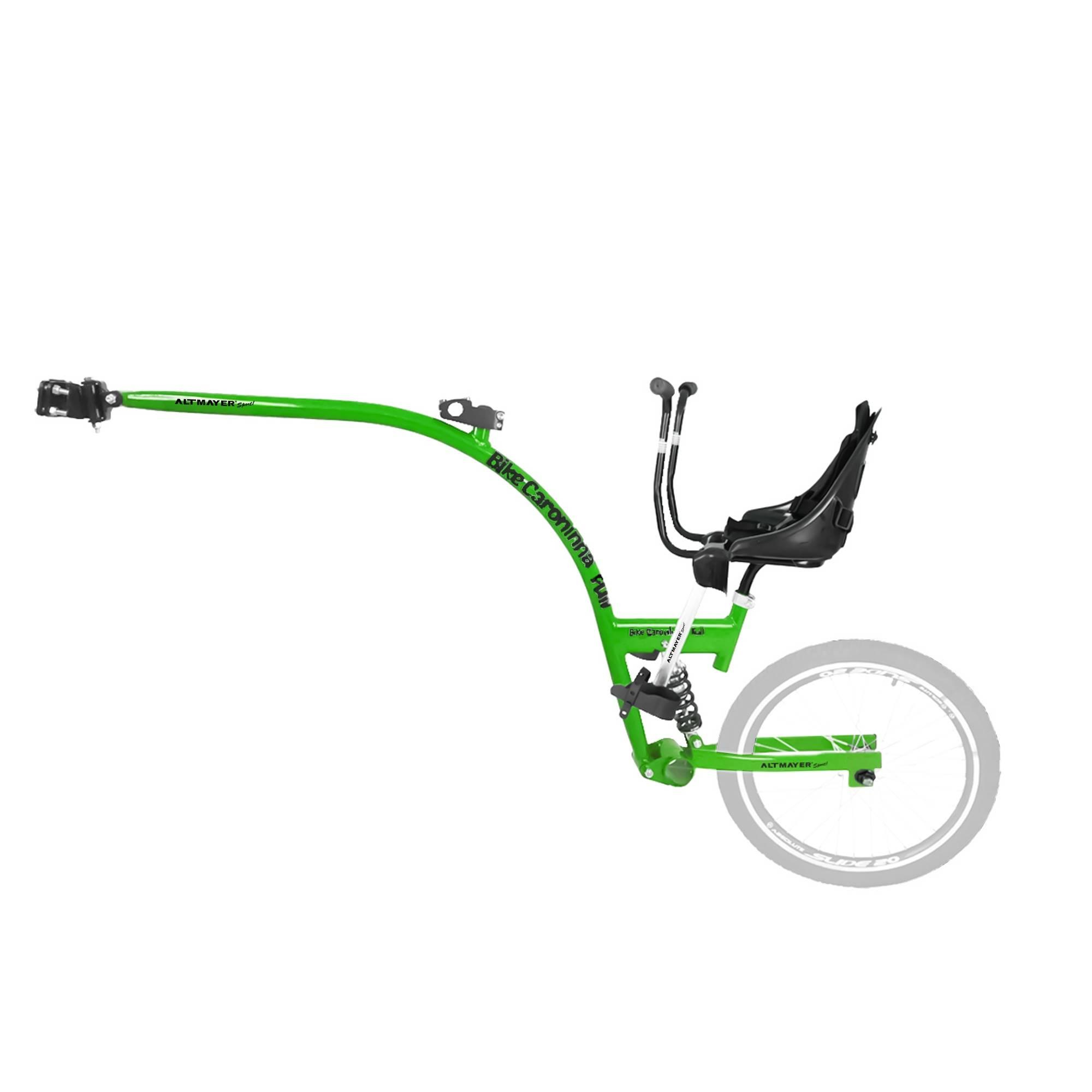 Bike Caroninha Baby Full Quadro Verde com Assento Verde