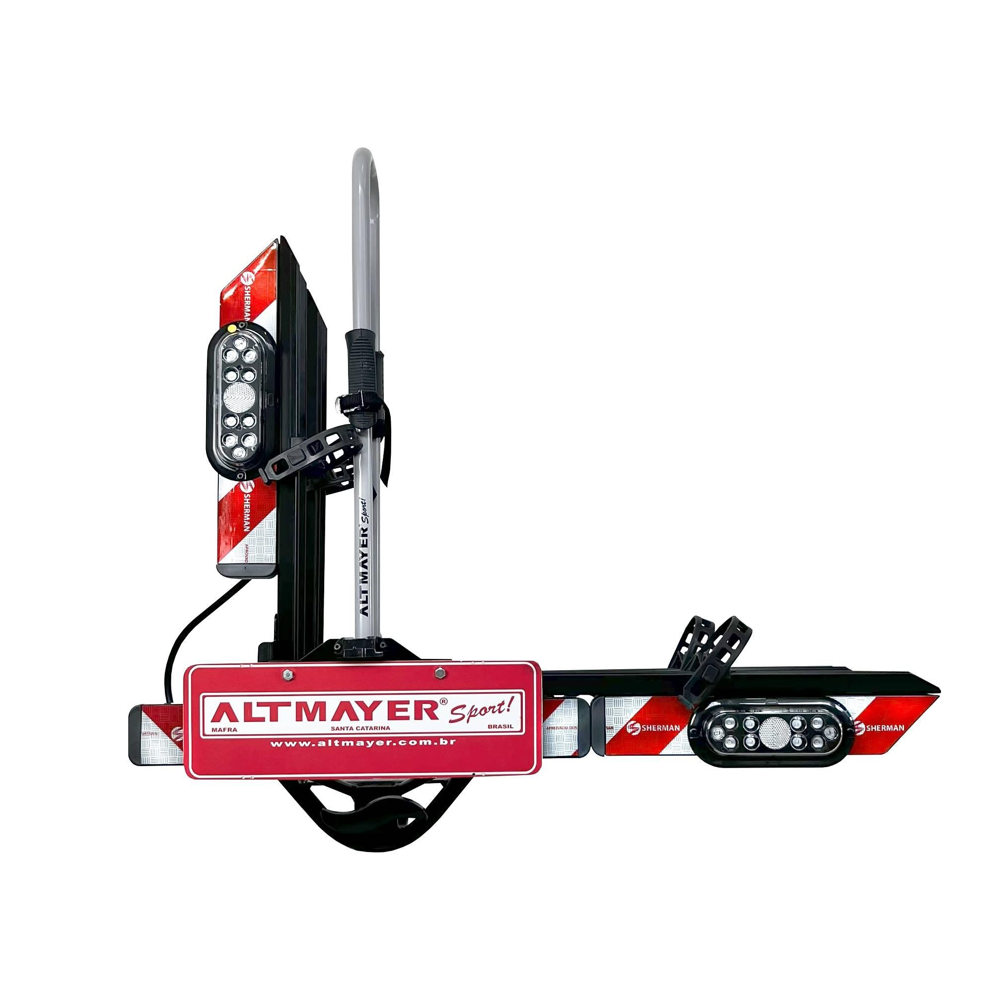 Transbike Fly para 2 Bicicletas com Canaletas Dobráveis