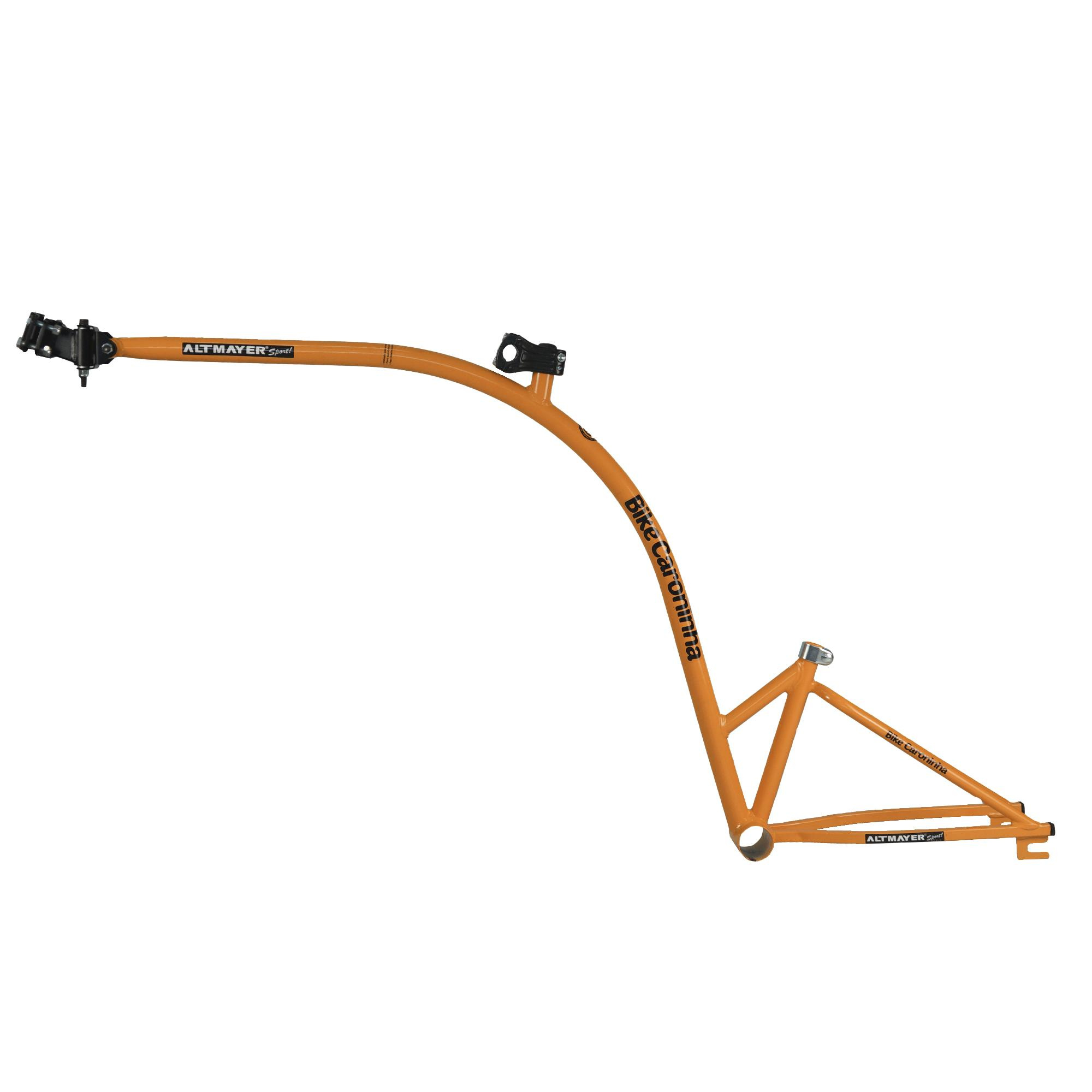 Bike Caroninha Laranja Reboque Infantil - Apenas o Quadro