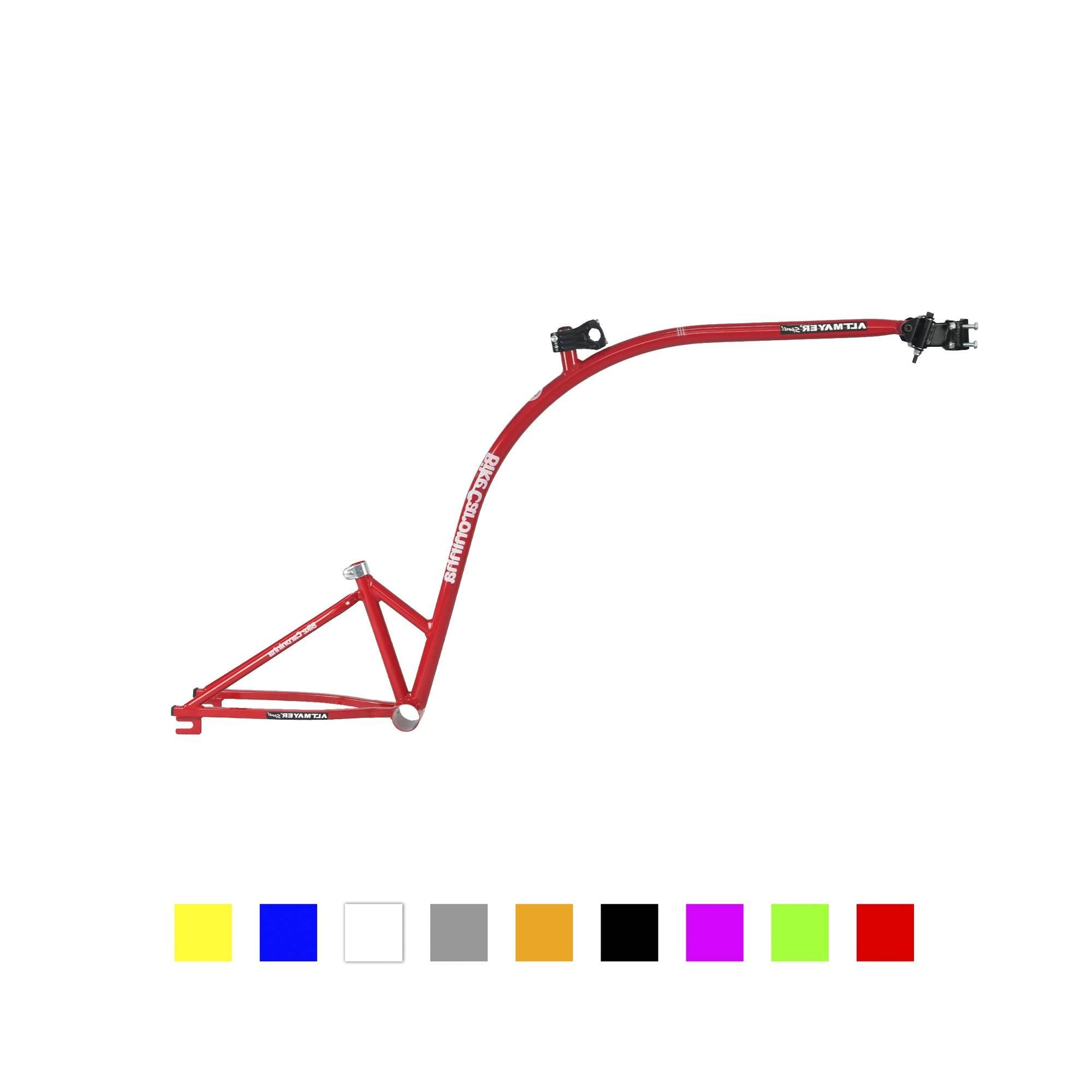 Bike Caroninha Vermelha Reboque Infantil - Apenas o Quadro