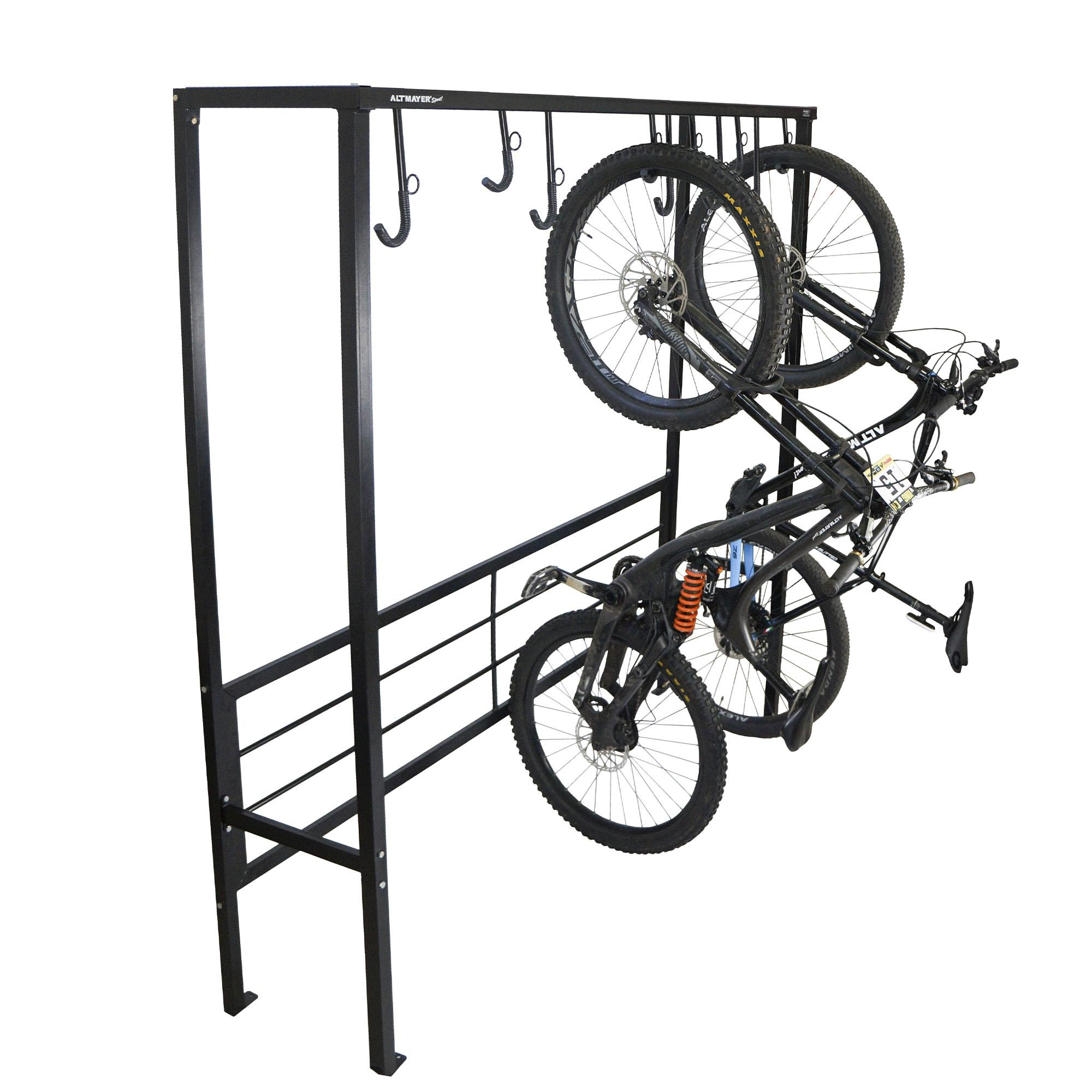 Bicicletario de Correr Versatil 2m 10 vagas Galvanizado