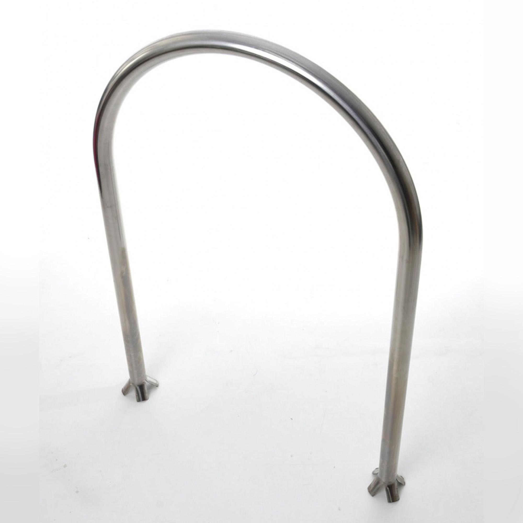 Bicicletário "U" Invertido de Aço Inox