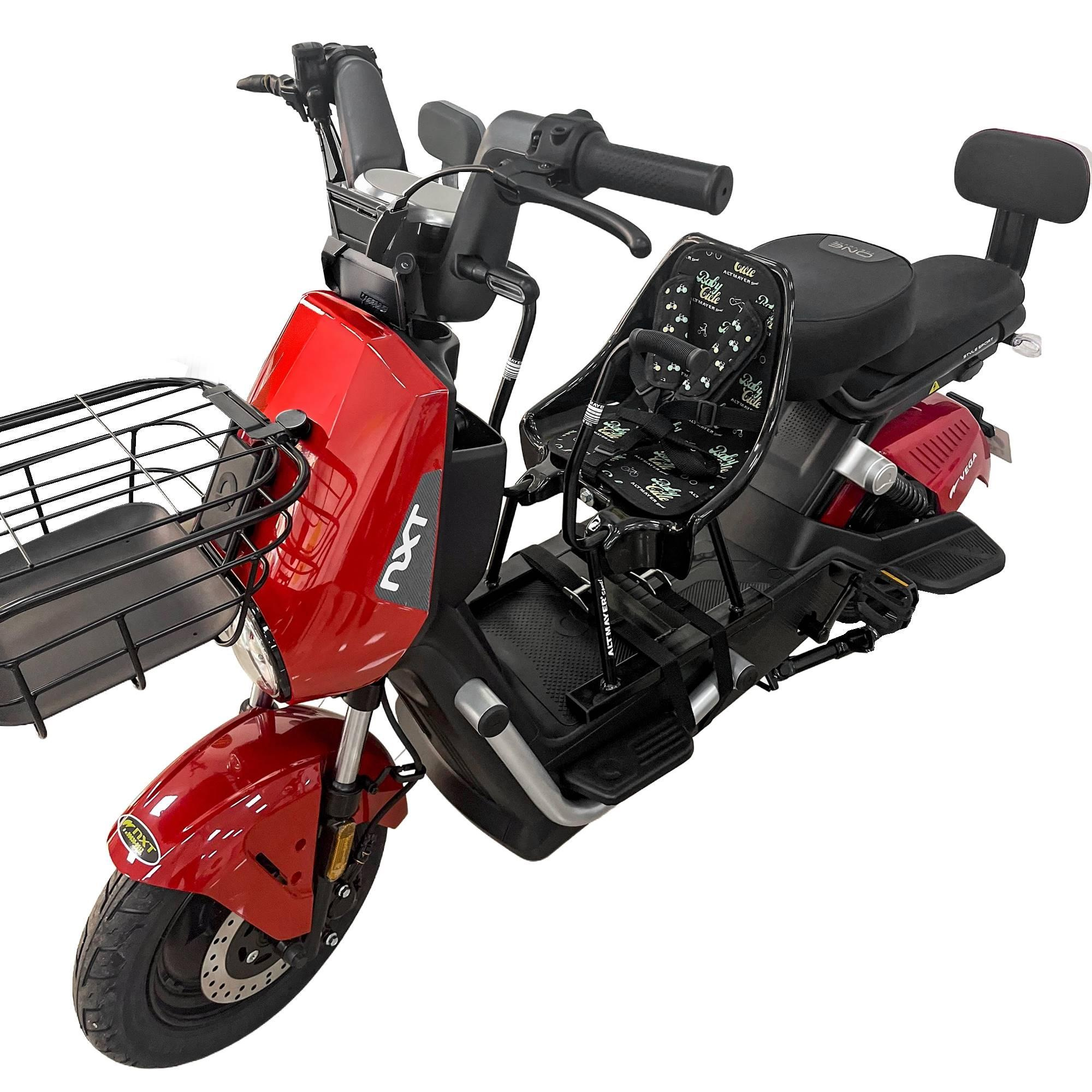 Cadeirinha Baby para Scooter com Estofado e Cinto 5 Pontos Preto